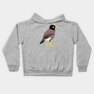 Common Myna Kids Hoodie